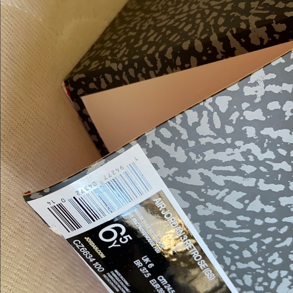 Air Jordan 3s GS(GRADESCHOOL) - Picture 5 of 5